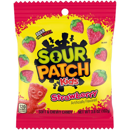Sour Patch Kids Strawberry Flavor, 3.6oz