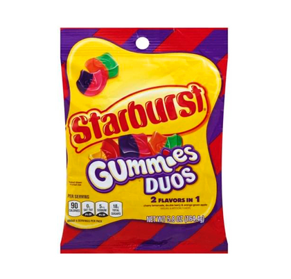 Starburst Gummies Duos, 5.8oz