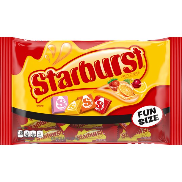 Starburst Original Fruit Chews Fun Size, 10.58oz