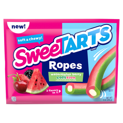 SweeTart Ropes Watermelon Berry Collision, 9oz