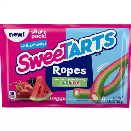 SweeTart Ropes Watermelon Berry Collision, 3.5oz