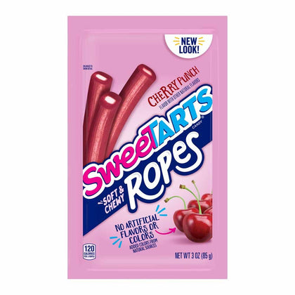Sweetarts Soft & Chewy Ropes, Cherry Punch, 3oz