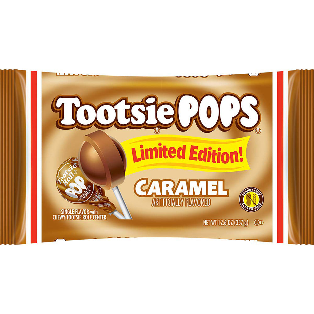 Tootsie Pops Caramel Limited Edition, 12.6oz