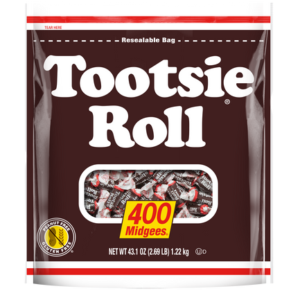 Tootsie Roll Midgees, 43.1 Oz., 400 Count
