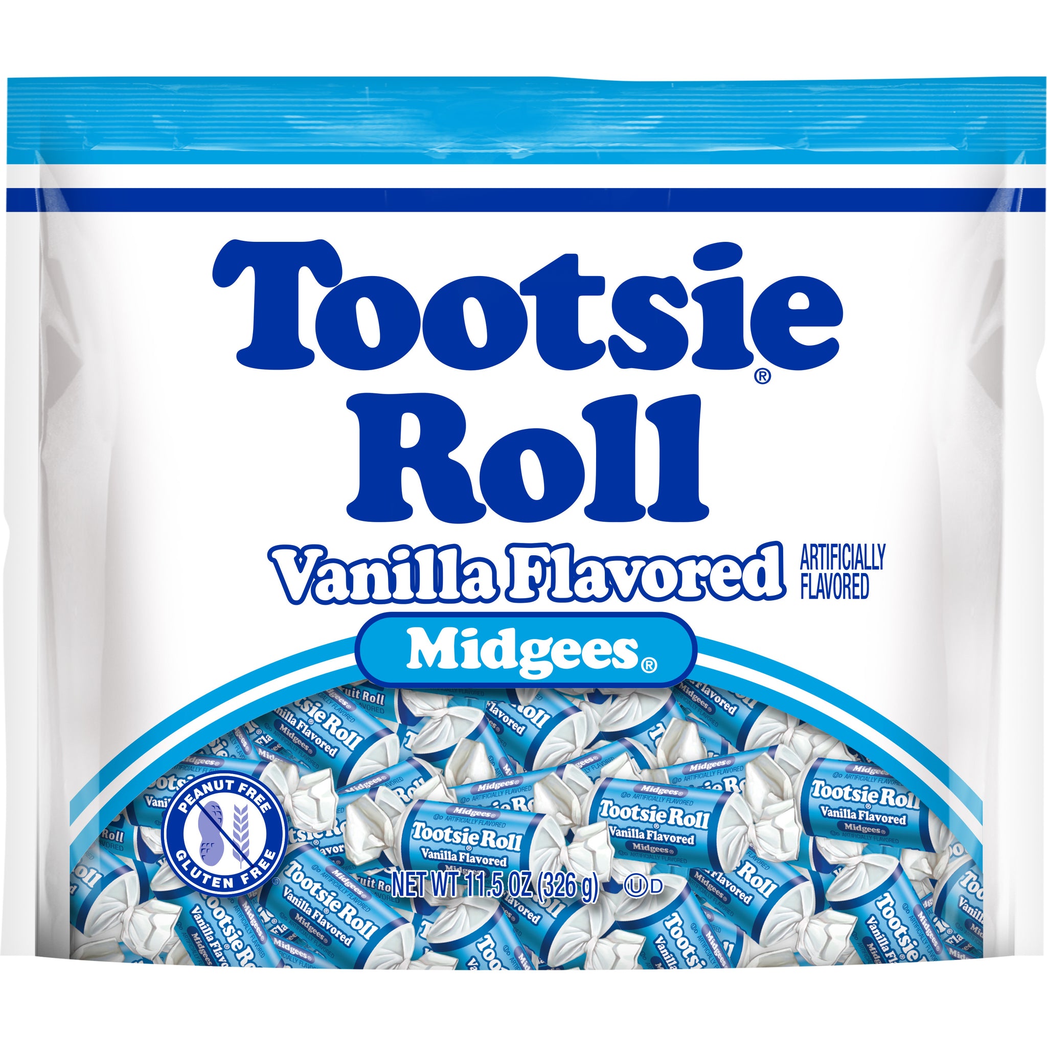 Tootsie Roll Vanilla Flavored Midgees, 11.5oz