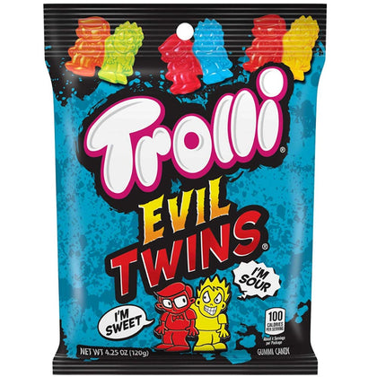 Trolli Evil Twins Gummy Candy, 4.25oz