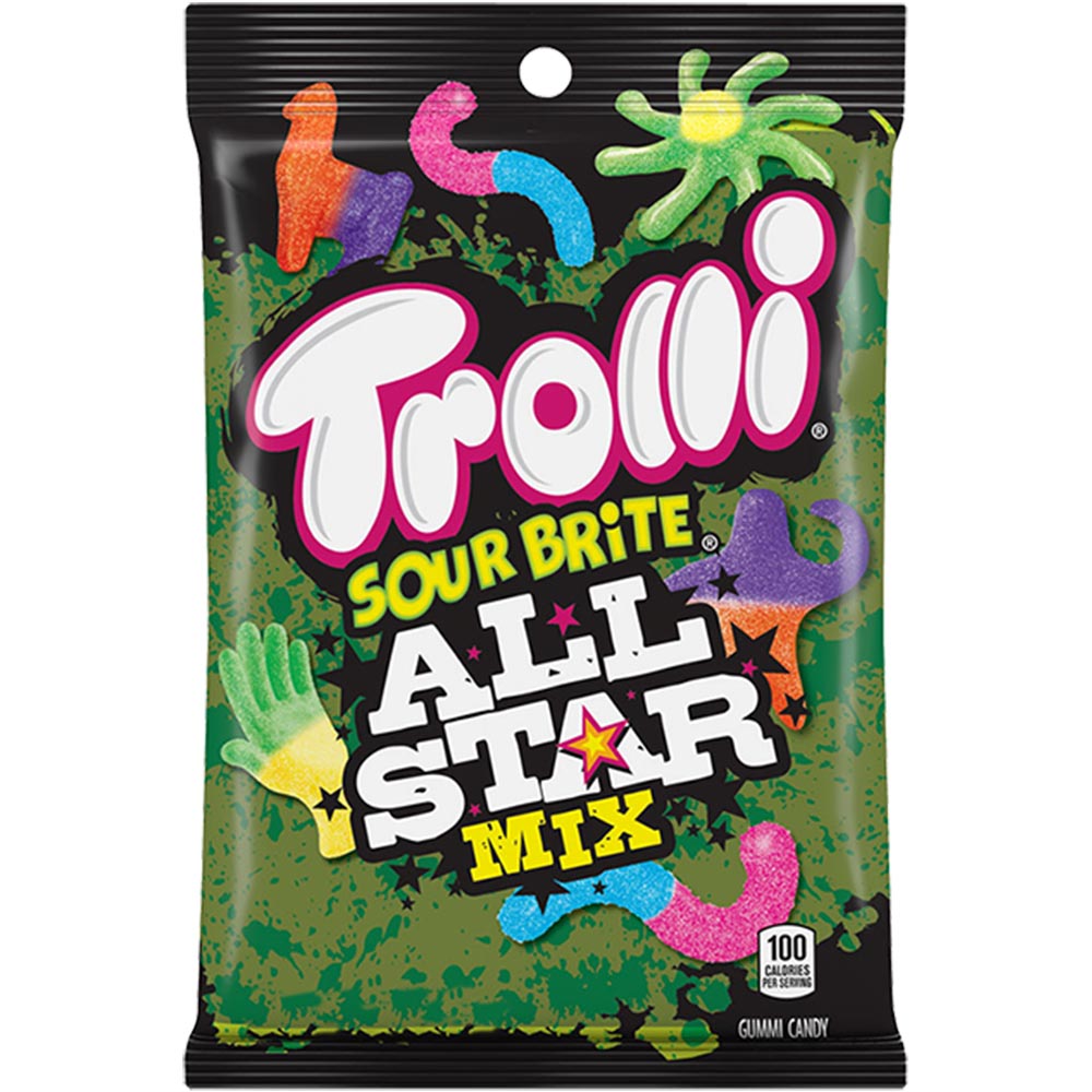Trolli Sour Brite All Star Mix, 3.8oz