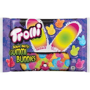 Trolli Sour Brite Easter Gummi Bunnies, 8oz