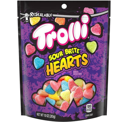 Trolli Valentine's Sour Brite Gummi Hearts, 10oz
