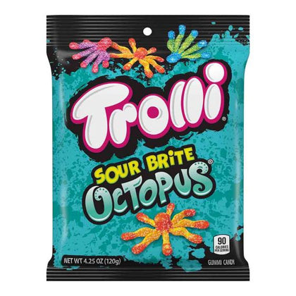 Trolli Sour Brite Octopus Gummi Candies, 4.25oz