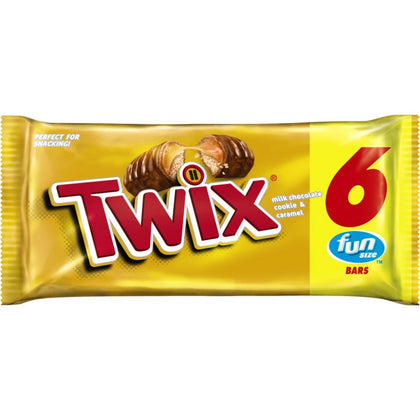 Twix Fun Size Chocolate Candy Bars, 3.28oz