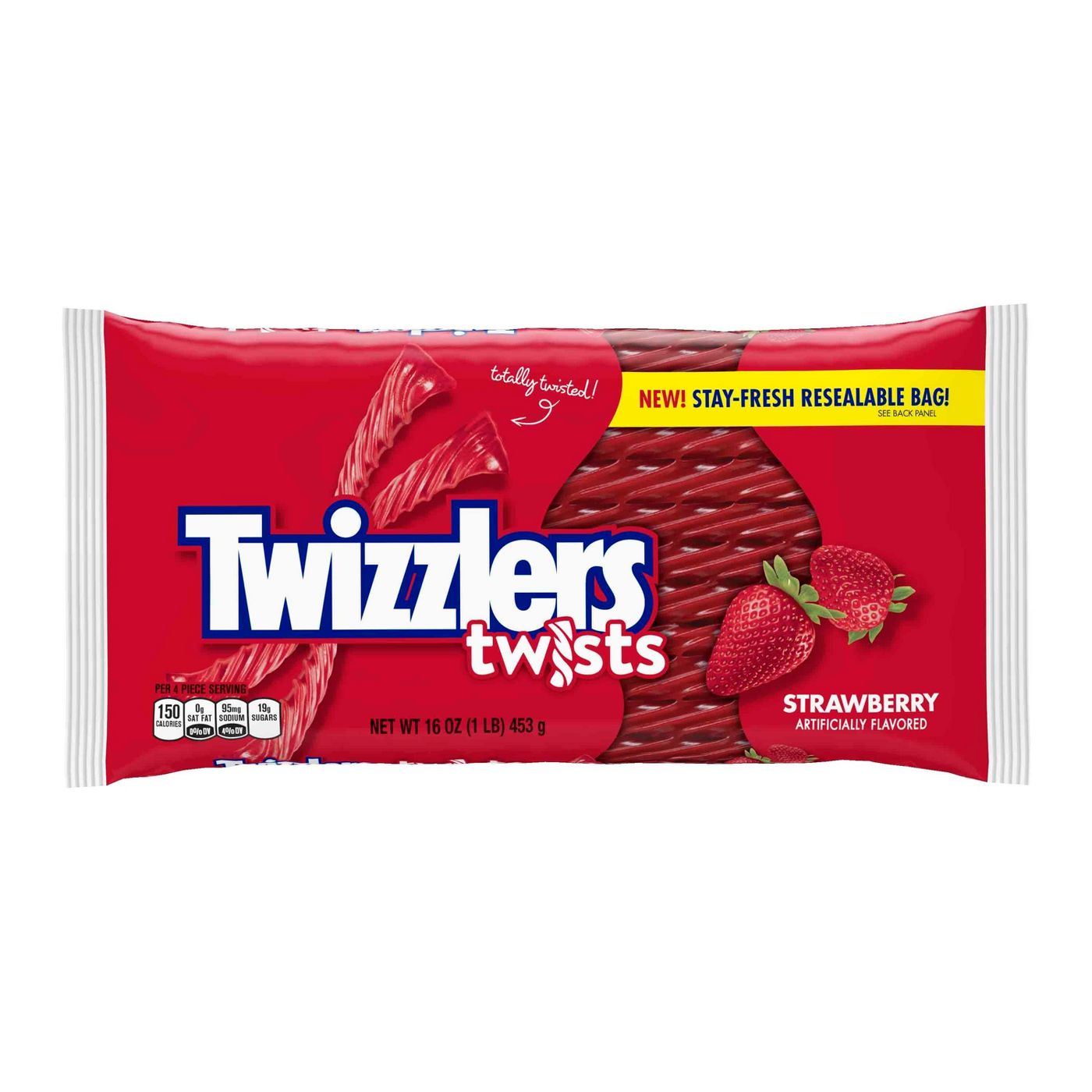 Twizzlers Strawberry Flavored Twists, 16oz
