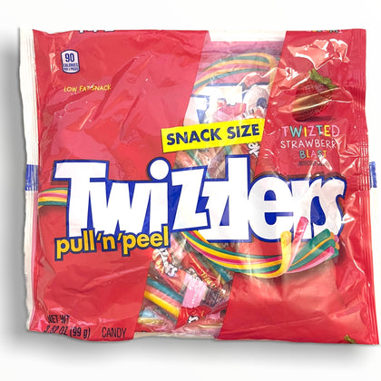 Twizzlers Snack Size Pull 'n' Peel Strawberry Twizted Blast, 3.52oz
