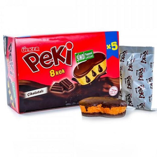 Ulker Peki 8 kek Cikolatali, 210g(Product of Turkey)