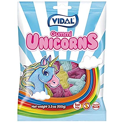 Vidal Gummi Unicorns, 3.5oz