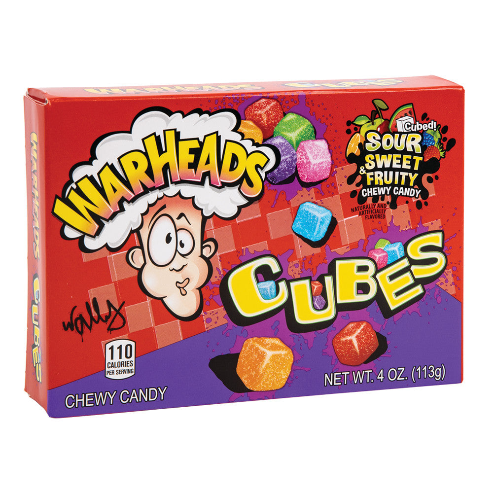 Warheads Cubes, 4oz