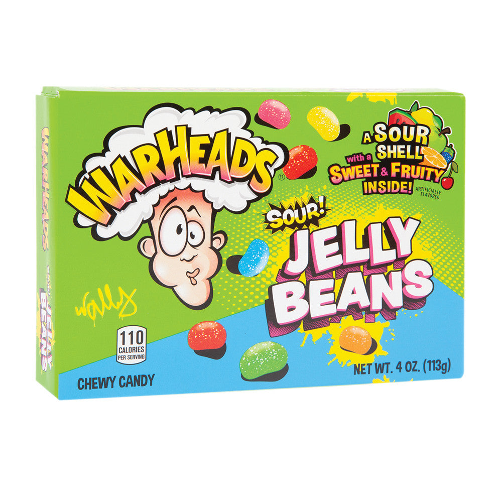 Warheads Sour Jelly Beans, 4oz
