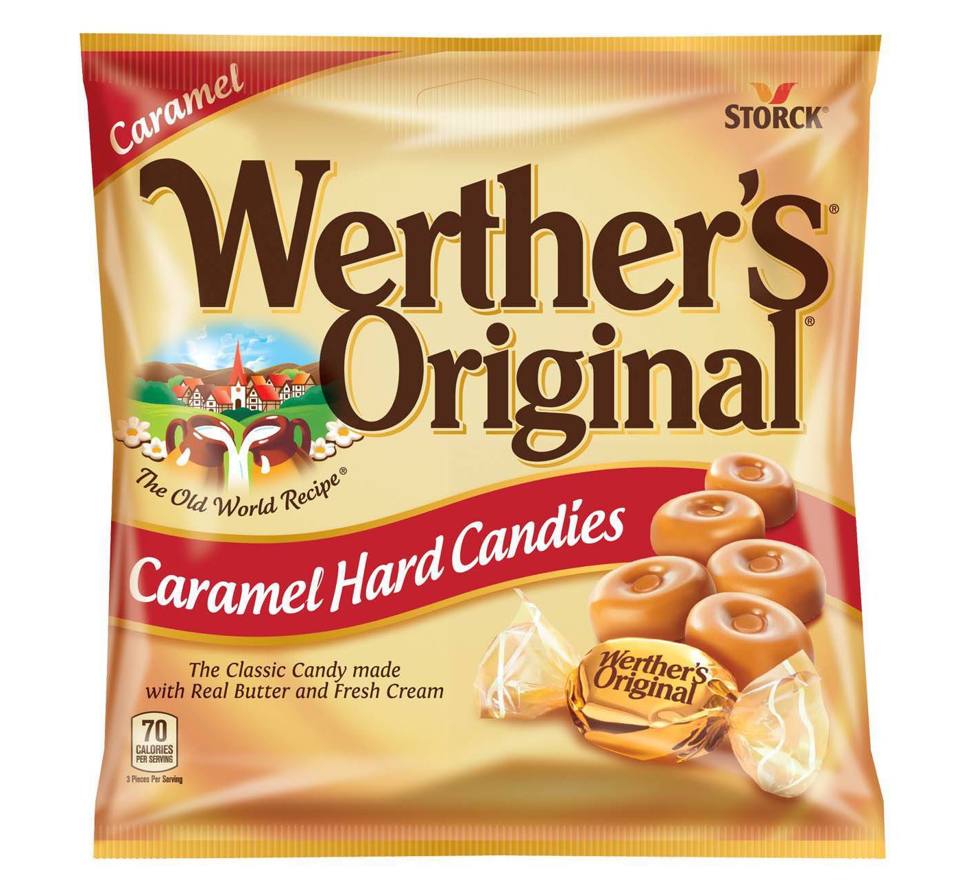 Werther's Original Caramel Hard Candies, 5.5 oz