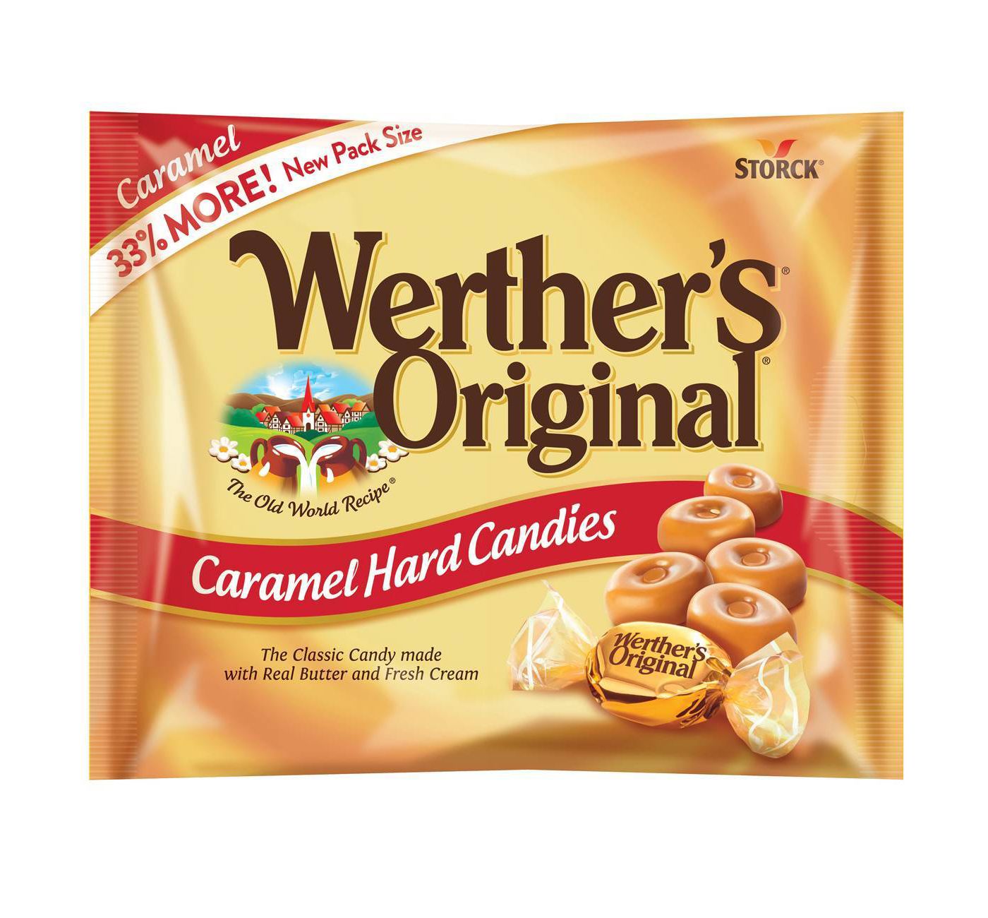 Werther's Original Caramel Hard Candies, 12 oz