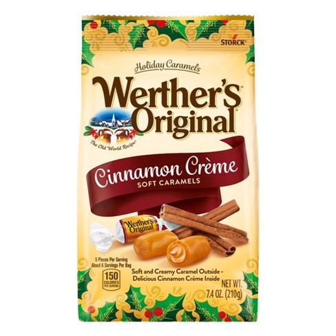 Wether's Original Holiday Cinnamon Creme Soft Caramels, 7.4oz