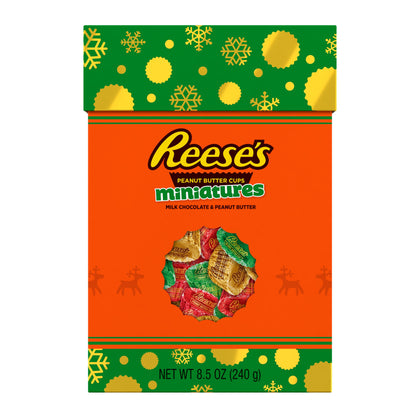 Reese's Miniatures, Holiday Gift Box, 8.5oz