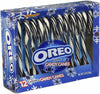 Oreo Flavored Cookies & Cream Candy Canes, 5.3 Oz., 12 Count