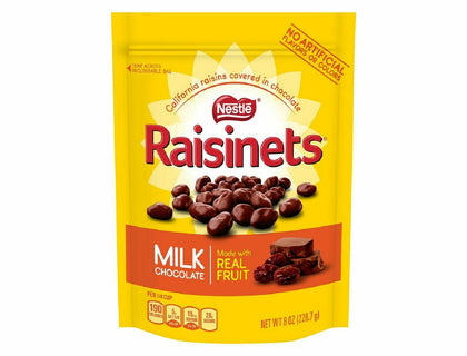 Nestle Raisinets Milk Chocolate Covered Raisins, 8oz