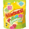 Starburst, Chewy Gummies Sours Candy, Resealable 8oz Bag