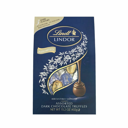 Lindt Lindor Dark Assorted Chocolates, 15.2oz