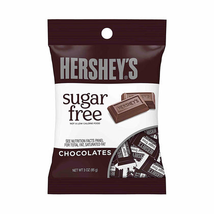 Hershey's Sugar Free Milk Chocolate Mini Bars, 3oz. Bag