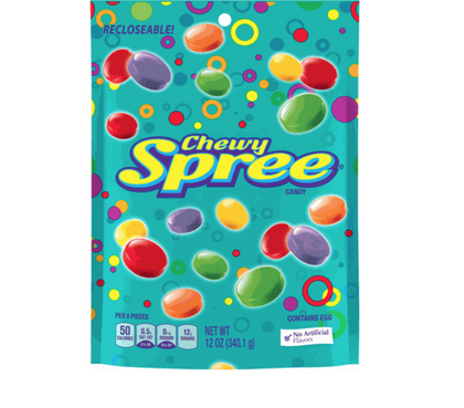 Chewy Spree Candy, 12oz Bag