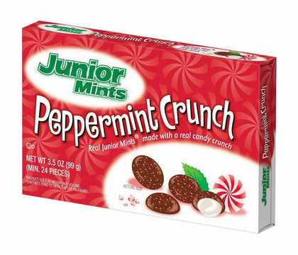 Junior Mints Christmas Peppermint Crunch Theater Box, 3.5oz