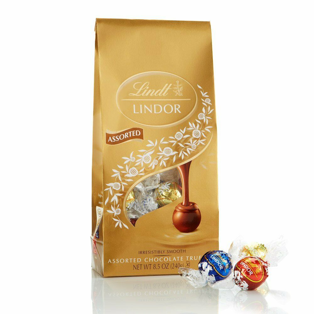 Lindt Lindor Assorted Chocolate Truffles, 8.5oz