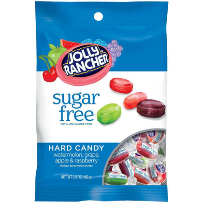 Jolly Rancher Sugar Free Hard Candy, 3.6oz Bag
