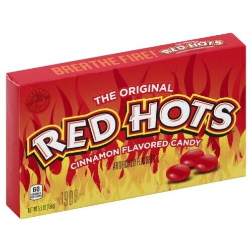 Red Hots Candy, Theater Box, 5.5 oz
