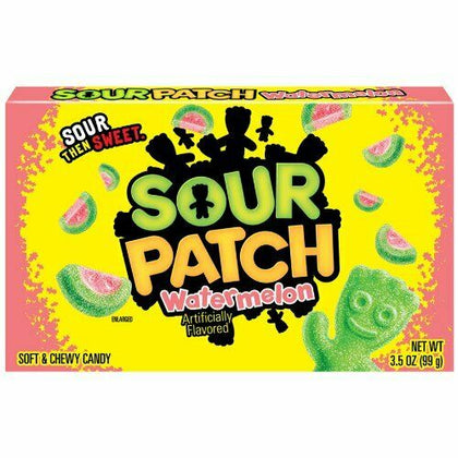 Sour Patch Kids Candy, Watermelon, Theater Box, 3.5oz