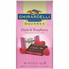Ghirardelli Squares Dark Chocolate Raspberry, 5.32 Oz