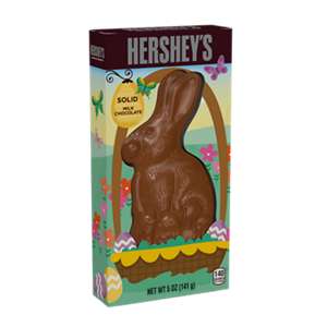 Hershey's Easter Solid Milk Chocolate Bunny, 5oz