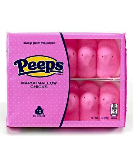 Peeps Easter Pink Chicks, 3oz/10ct
